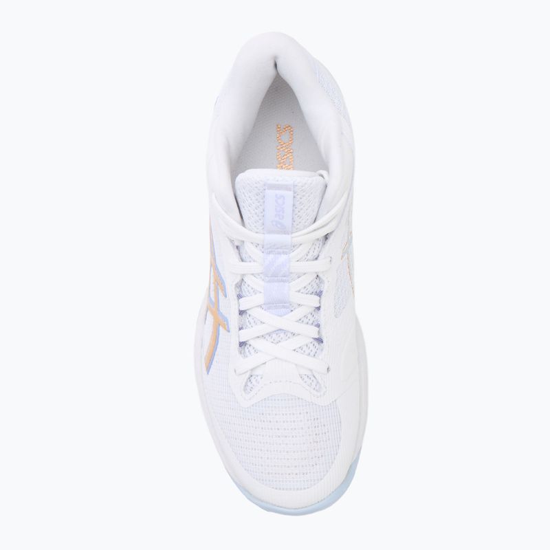 Дамски волейболни обувки ASICS Netburner Ballistic FF 4 white/champagne 5