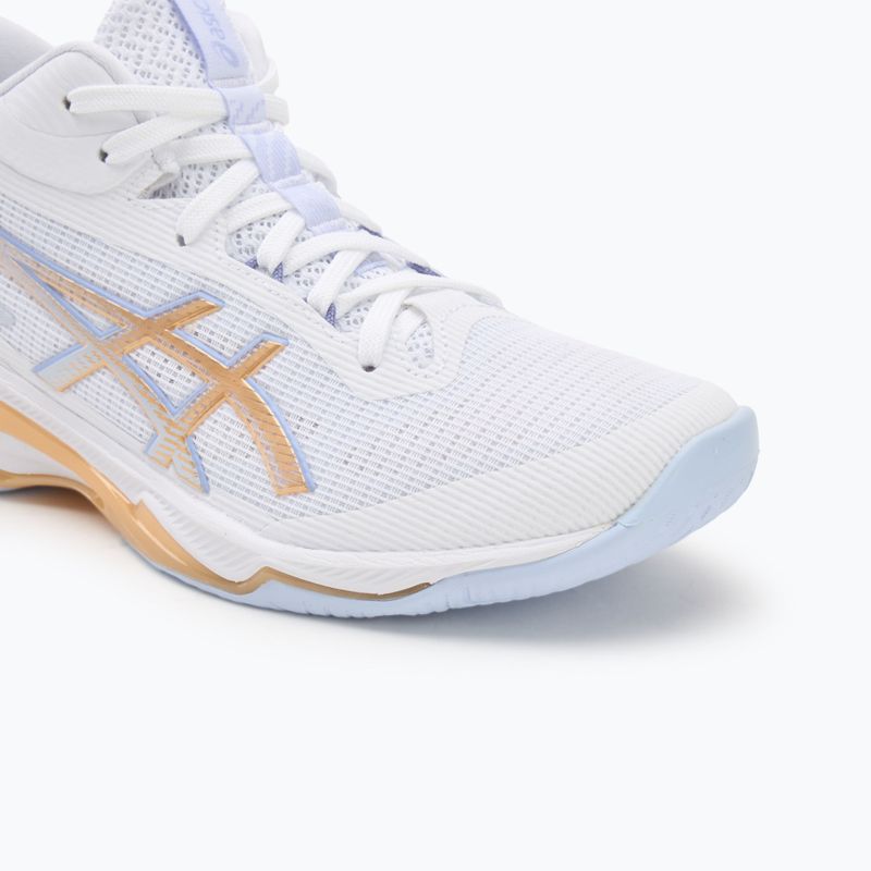 Дамски волейболни обувки ASICS Netburner Ballistic FF 4 white/champagne 7