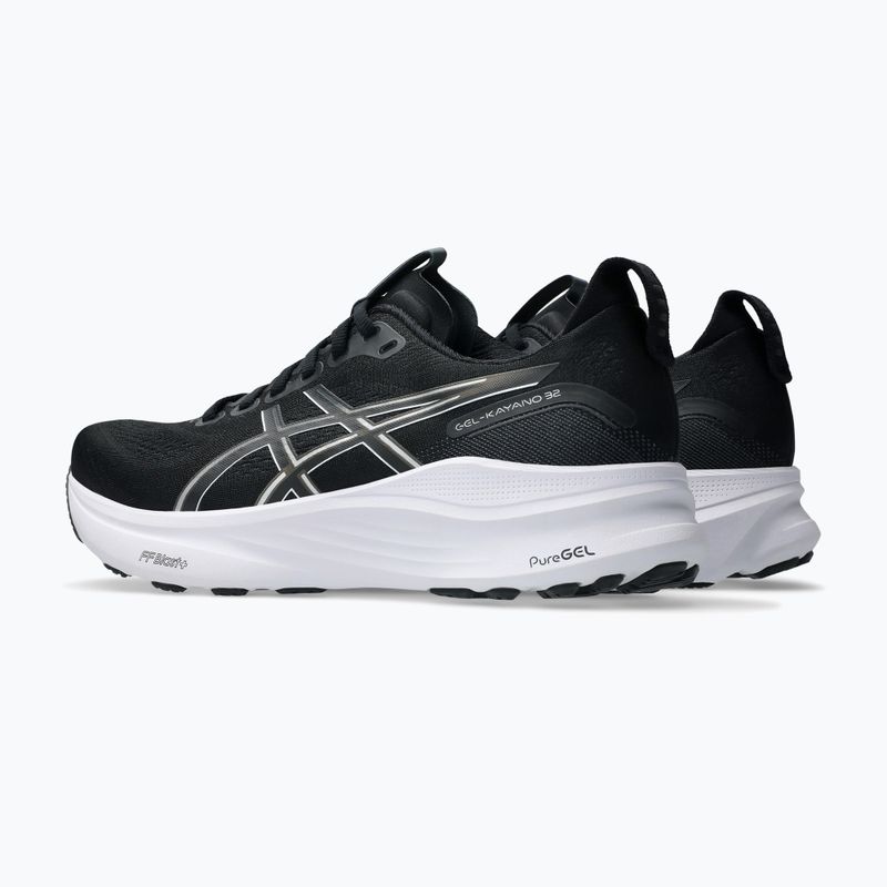 ASICS Gel-Kayano 32 мъжки обувки за бягане черно/бяло 4