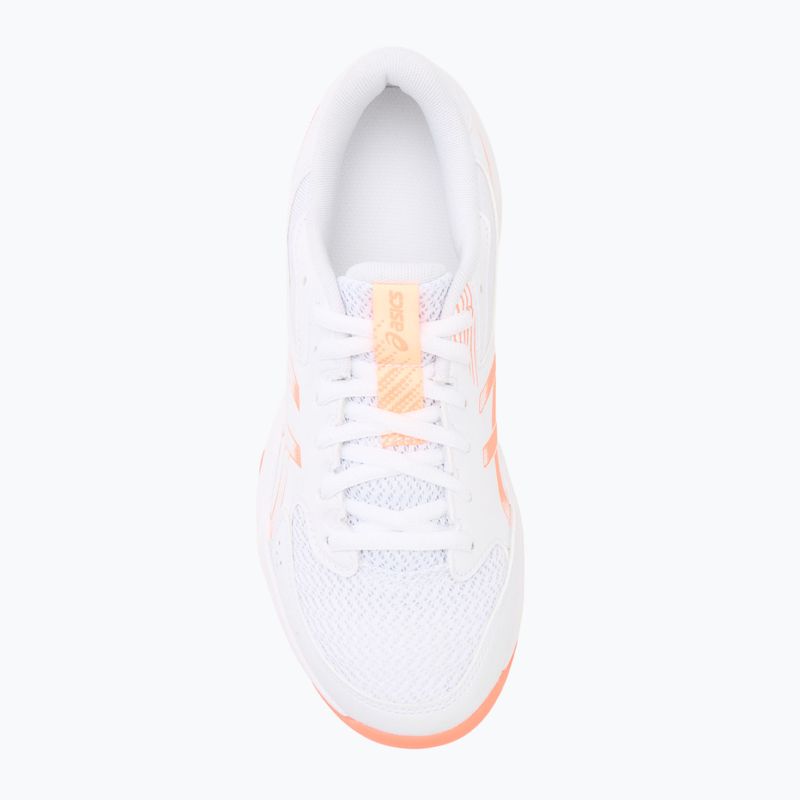 Дамски обувки за волейбол ASICS Gel-Rocket 12 white/vivid coral 5