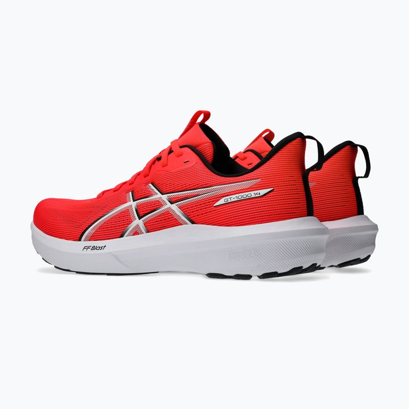 ASICS GT-1000 14 мъжки обувки за бягане светкавично червено/черно 4