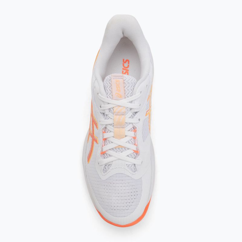 Дамски обувки за волейбол ASICS Netburner Ballistic FF 4 white/vivid coral 5