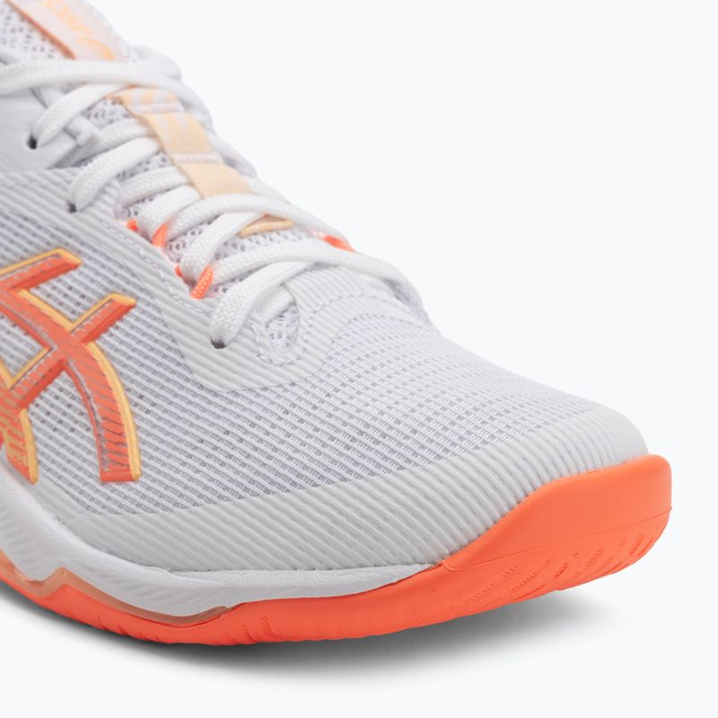 Дамски обувки за волейбол ASICS Netburner Ballistic FF 4 white/vivid coral 7