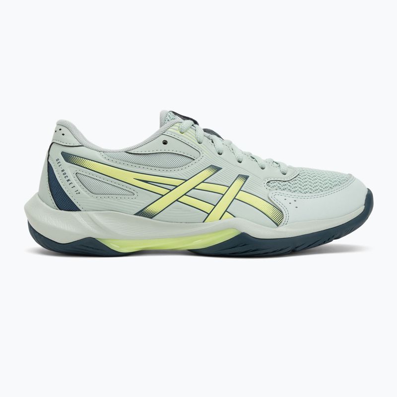 Мъжки волейболни обувки ASICS Gel-Rocket 12 lichen rock/tranquil teal 2