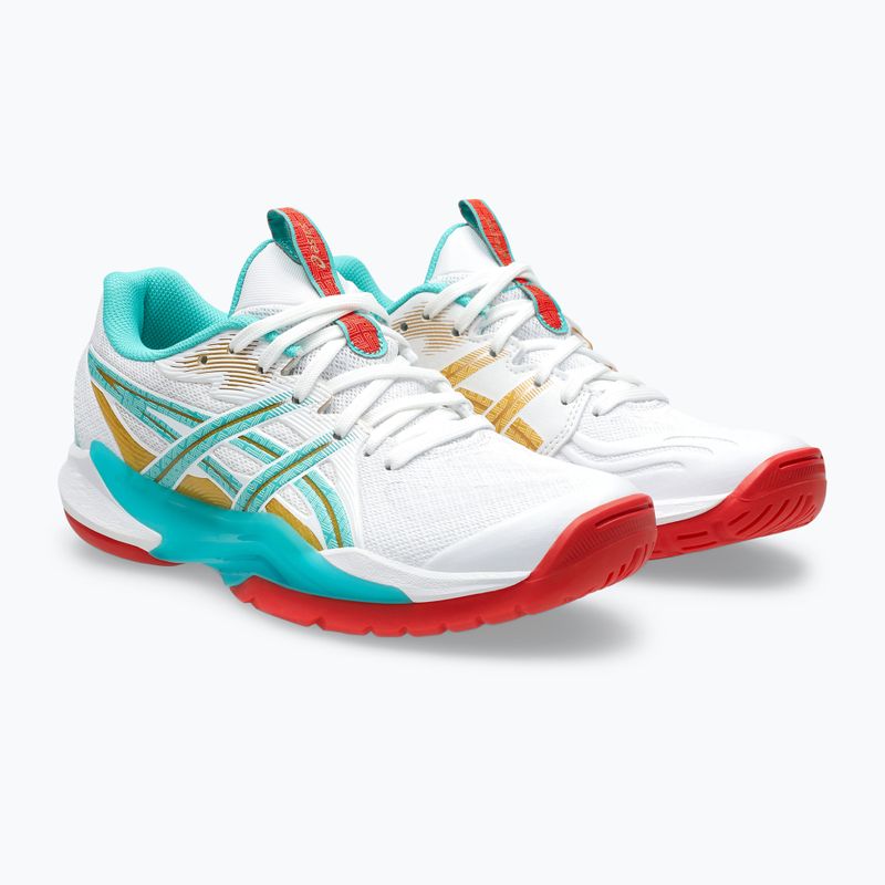 Дамски обувки за волейбол ASICS Powerbreak FF white/sea glass 10