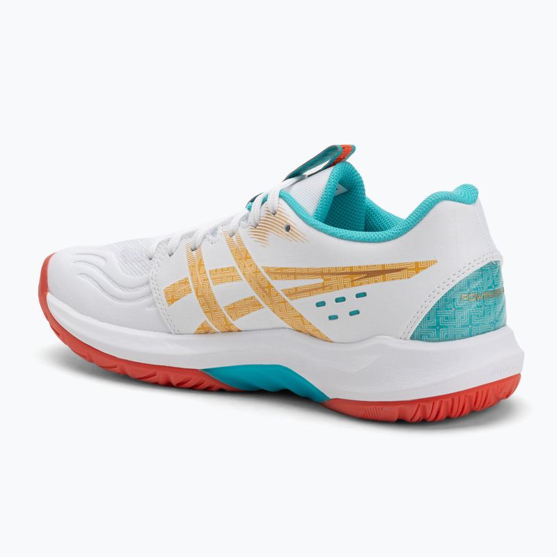 Дамски обувки за волейбол ASICS Powerbreak FF white/sea glass 3