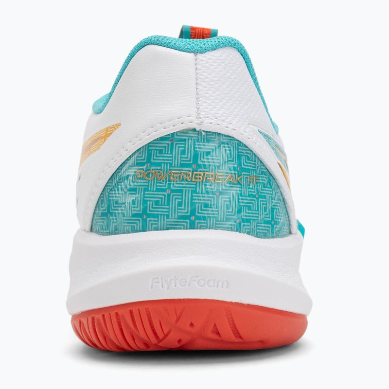 Дамски обувки за волейбол ASICS Powerbreak FF white/sea glass 6