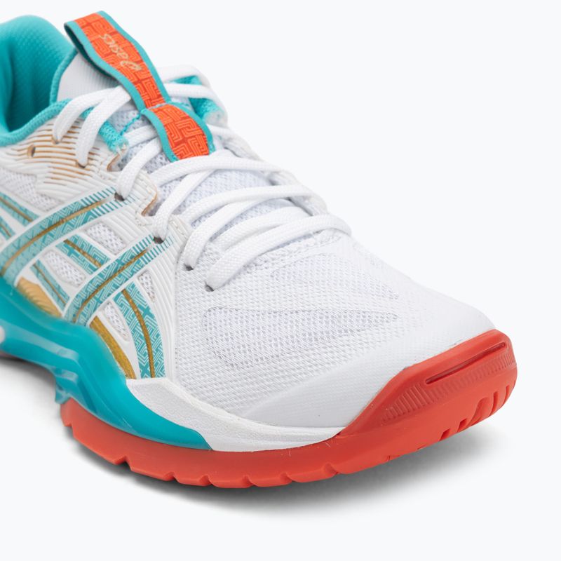 Дамски обувки за волейбол ASICS Powerbreak FF white/sea glass 7