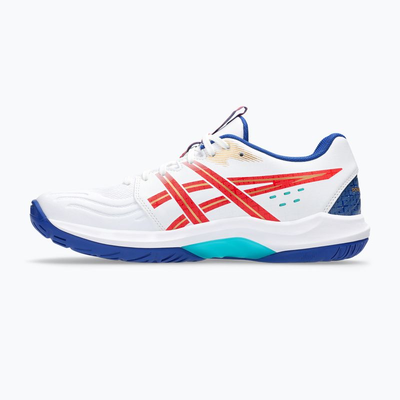 Мъжки обувки за волейбол ASICS Powerbreak FF white/asics blue 9