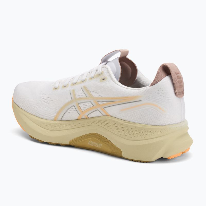ASICS мъжки обувки за бягане Gel-Kayano 32 white/orange glow 3