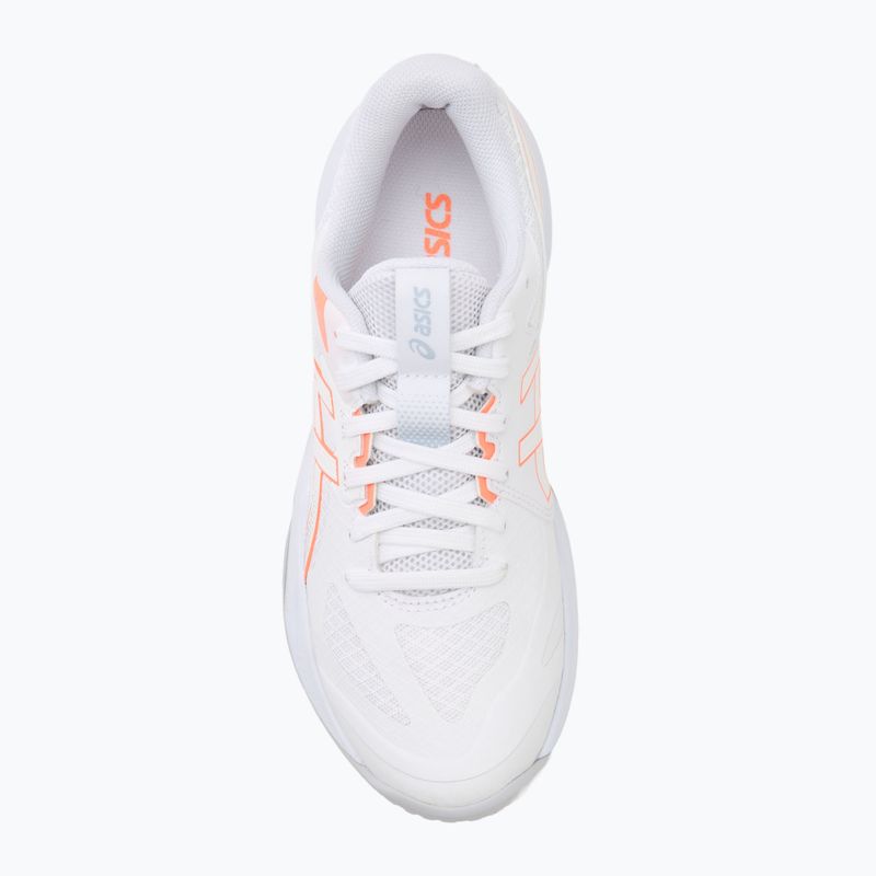 Дамски обувки за волейбол ASICS Gel-Tactic 13 white/vivid coral 5