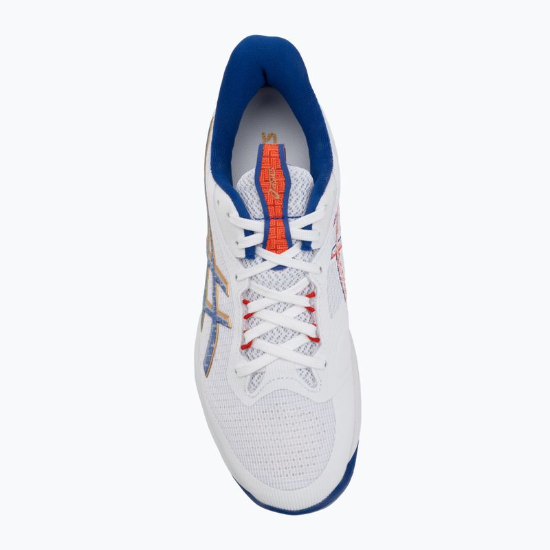 Мъжки обувки за волейбол ASICS Netburner Ballistic FF 4 white/asics blue 5