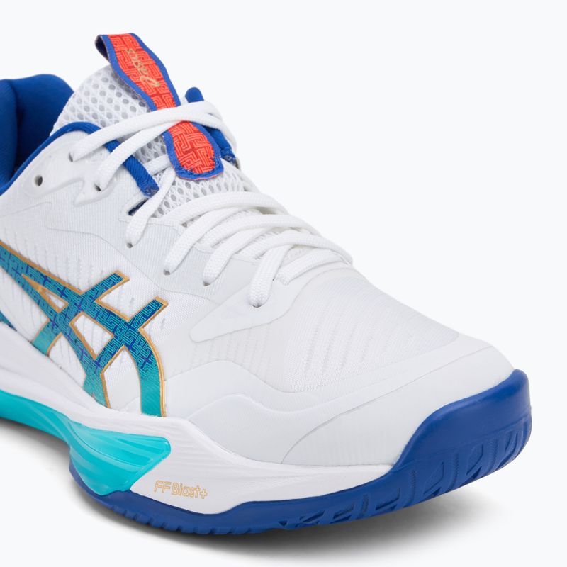 Мъжки обувки за волейбол ASICS Sky Elite FF 3 white/asics blue 7