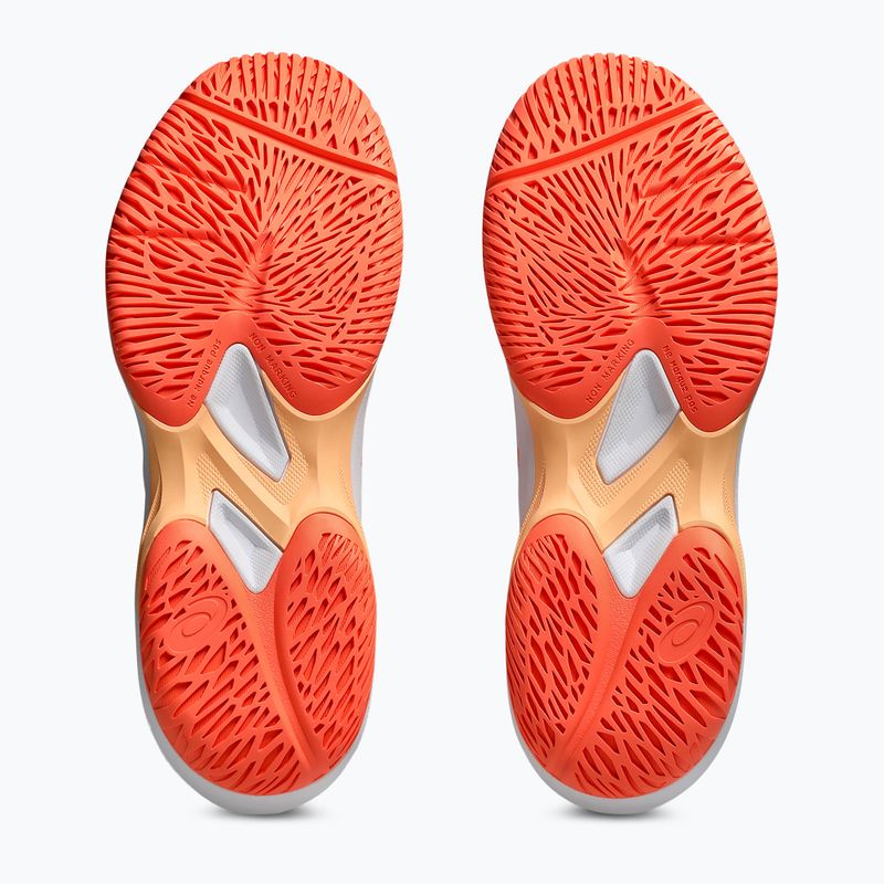 ASICS Court Hunter FF дамски обувки за волейбол, бяло/живо коралово 10