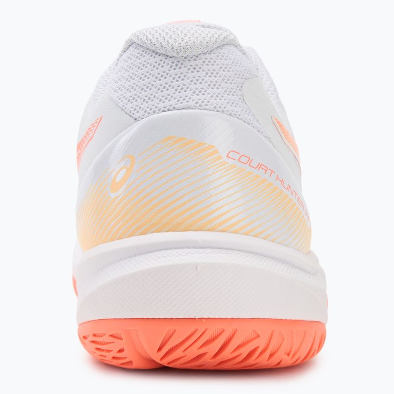ASICS Court Hunter FF дамски обувки за волейбол, бяло/живо коралово 6