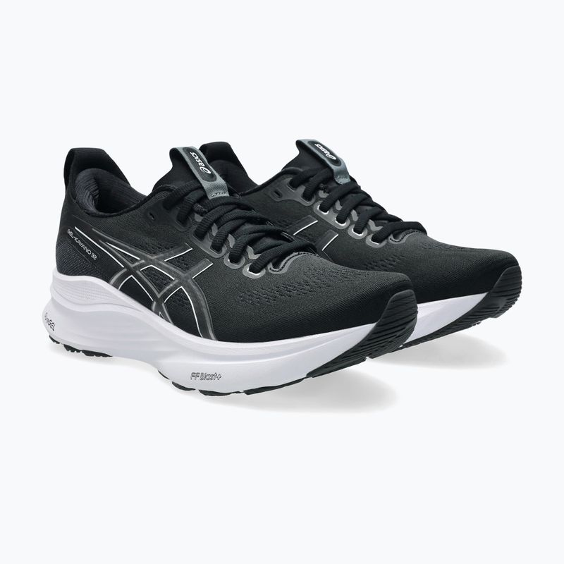 ASICS Gel-Kayano 32 дамски обувки за бягане черно/бяло 3