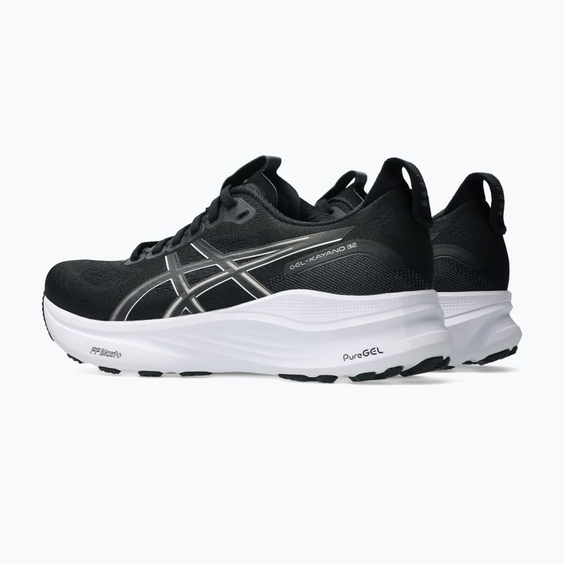 ASICS Gel-Kayano 32 дамски обувки за бягане черно/бяло 4