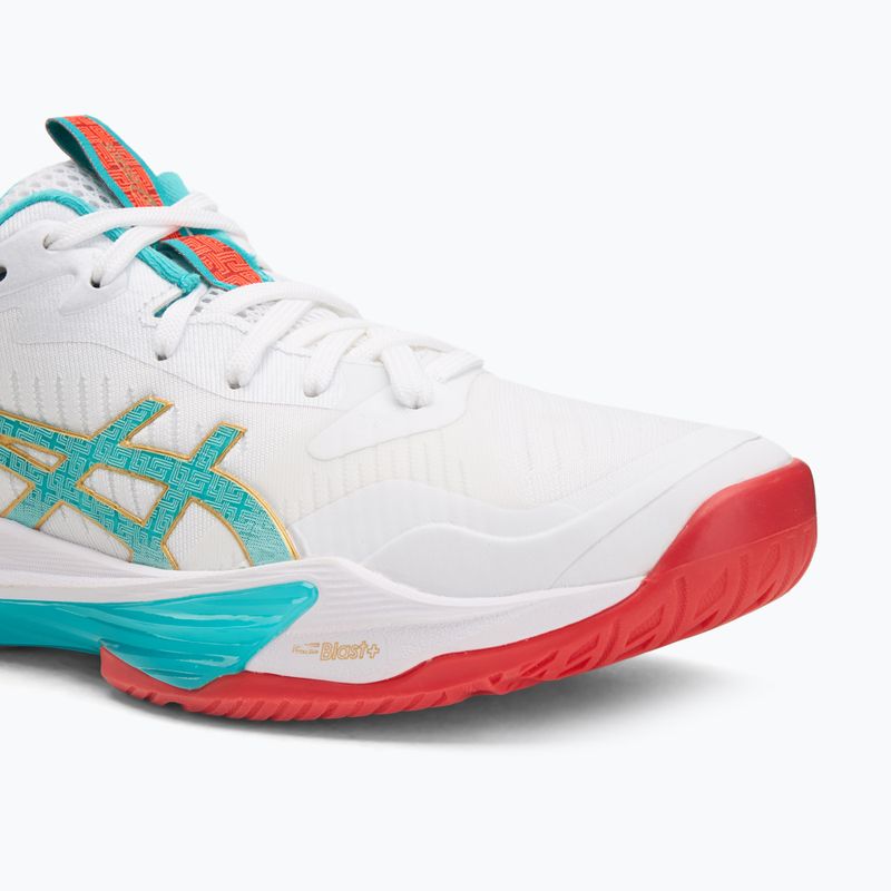 Дамски обувки за волейбол ASICS Sky Elite FF 3 white/sea glass 7