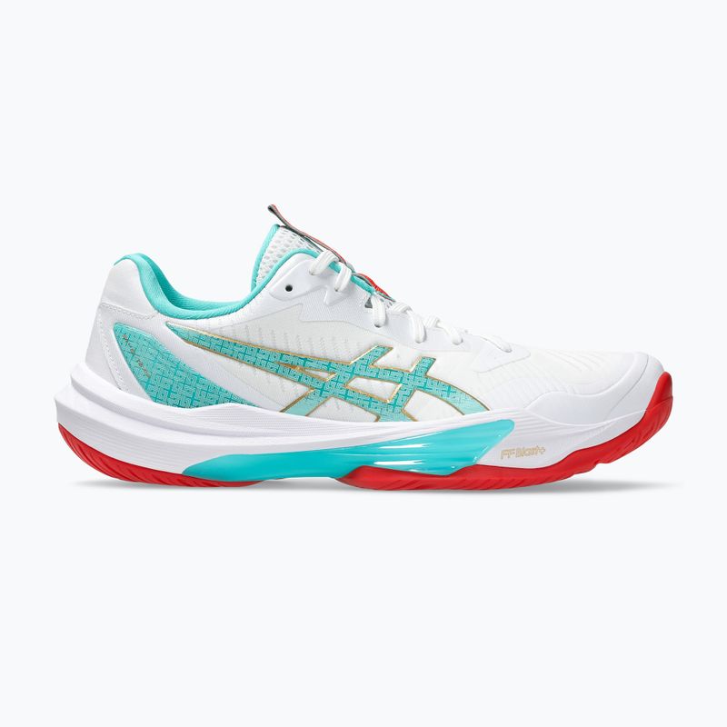 Дамски обувки за волейбол ASICS Sky Elite FF 3 white/sea glass 8