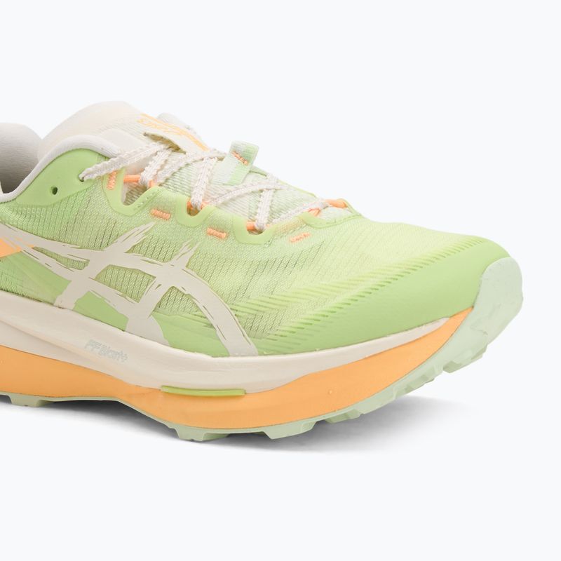 Обувки за бягане ASICS Fujispeed 4 lime green/cream 7