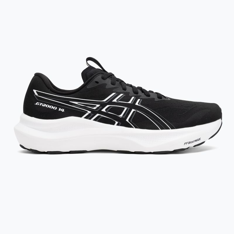 ASICS GT-2000 14 мъжки обувки за бягане черно/бяло 2