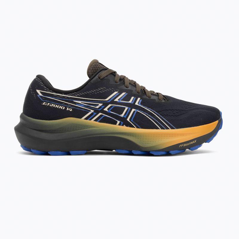 ASICS GT-2000 14 GTX мъжки обувки за бягане черно/ванилия 2