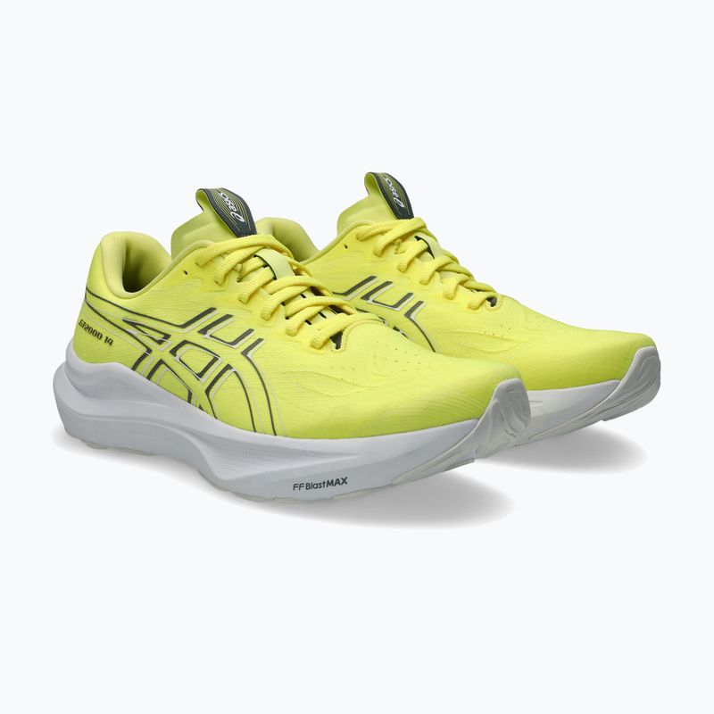ASICS GT-2000 14 мъжки обувки за бягане цитрусово/стоманено сиво 10