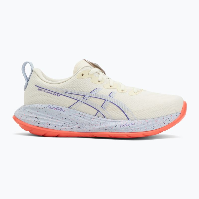 ASICS Gel-Cumulus 27 Tokyo cream/edo purple дамски обувки за бягане 2