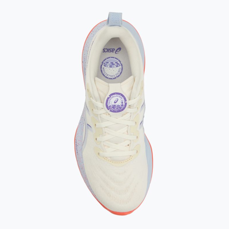 ASICS Gel-Cumulus 27 Tokyo cream/edo purple дамски обувки за бягане 5