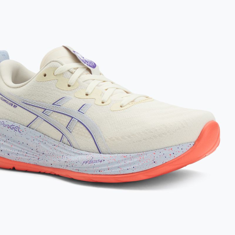 ASICS Gel-Cumulus 27 Tokyo cream/edo purple дамски обувки за бягане 7