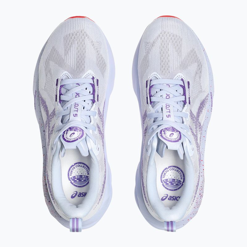 ASICS Novablast 5 Tokyo мъжки обувки за бягане синьо избледняване/едноцветно лилаво 6