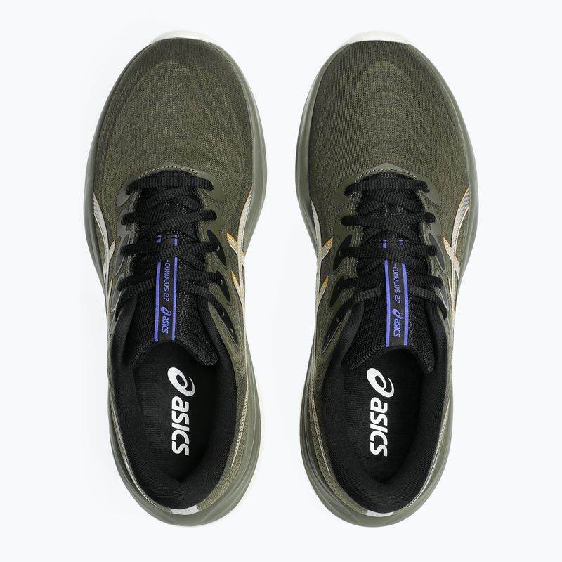 ASICS Gel-Cumulus 27 GTX мъжки обувки за бягане кафяв камък/шептящо зелено 9