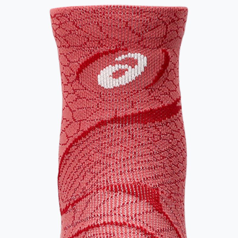 ASICS Performance Run тъмнорозови чорапи от глина 3