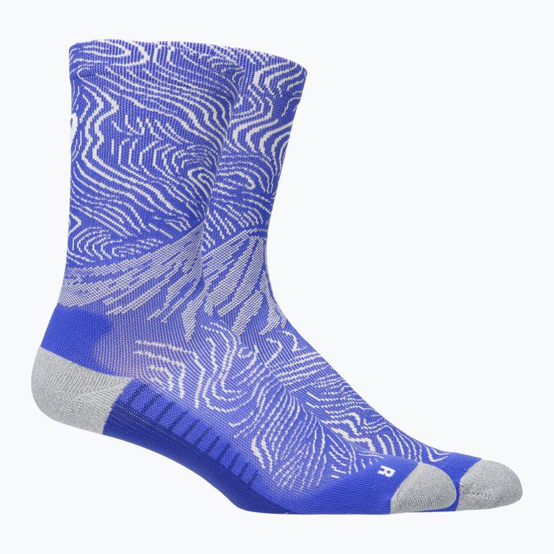 Чорапи ASICS Fujitrail Graphic Crew cobalt burst/cream