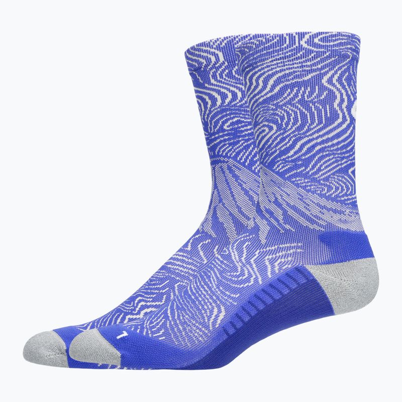 Чорапи ASICS Fujitrail Graphic Crew cobalt burst/cream 2