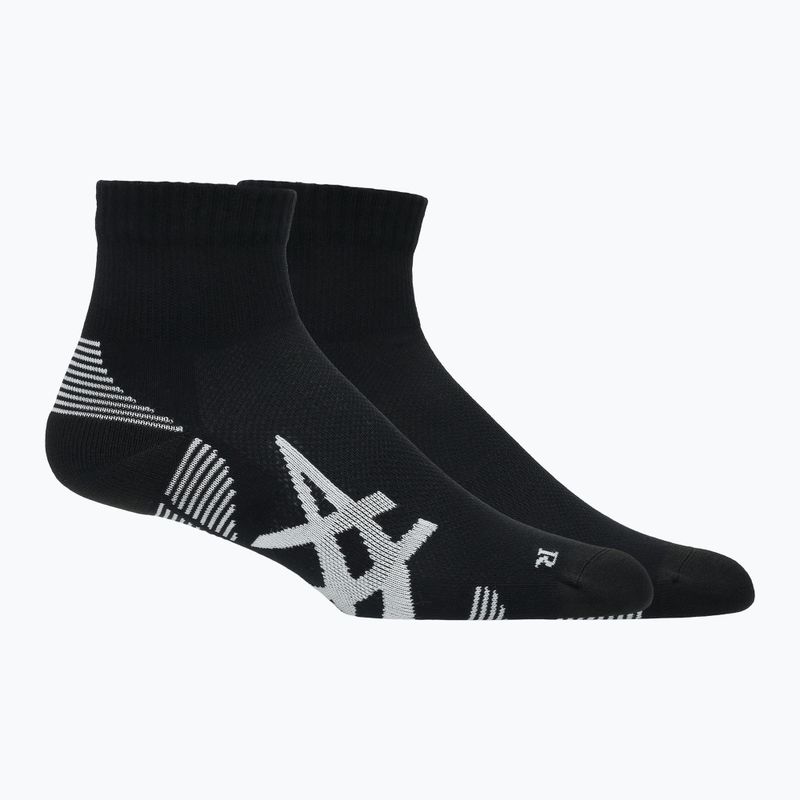 Чорапи ASICS Cushioned Quarter 2 чифта performance black