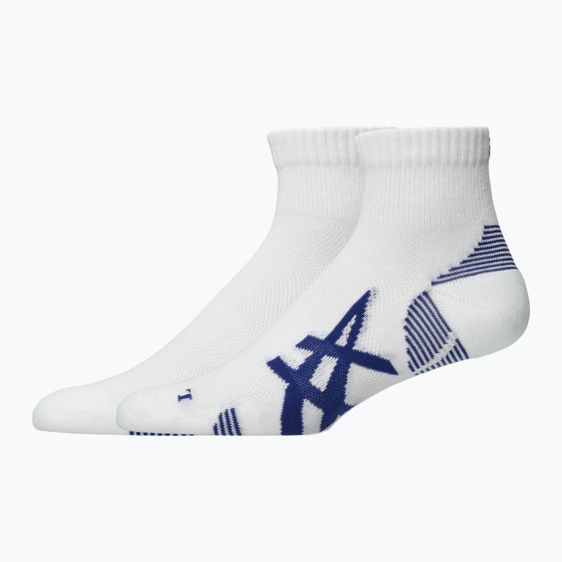 Чорапи ASICS Cushioned Quarter 2 чифта brilliant white/asics blue 2