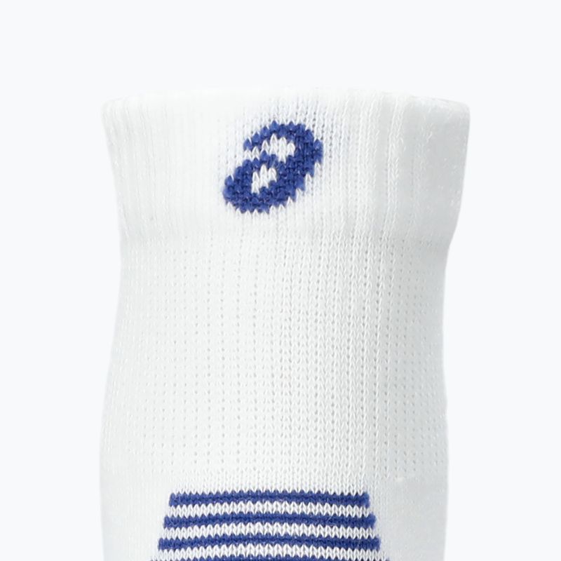 Чорапи ASICS Cushioned Quarter 2 чифта brilliant white/asics blue 3