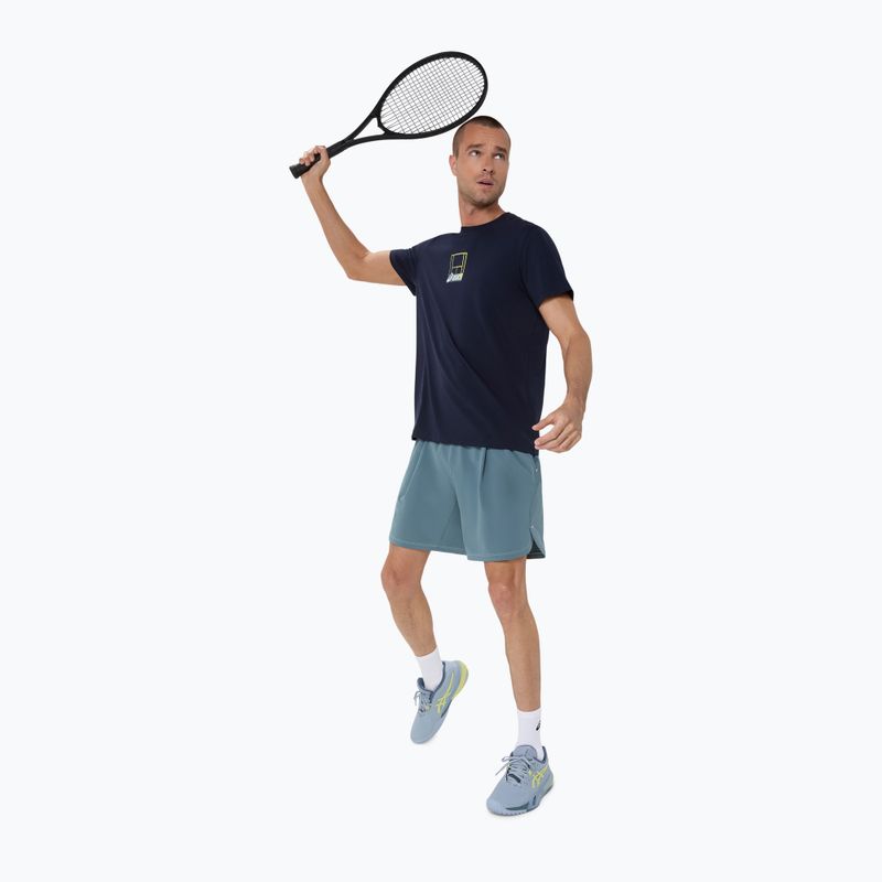 Мъжка тениска ASICS Court Core Graphic midnight 2
