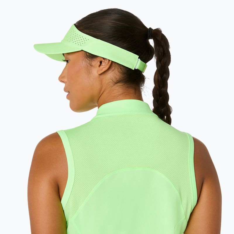 Козирка за тенис ASICS Performance Visor illuminate green 6