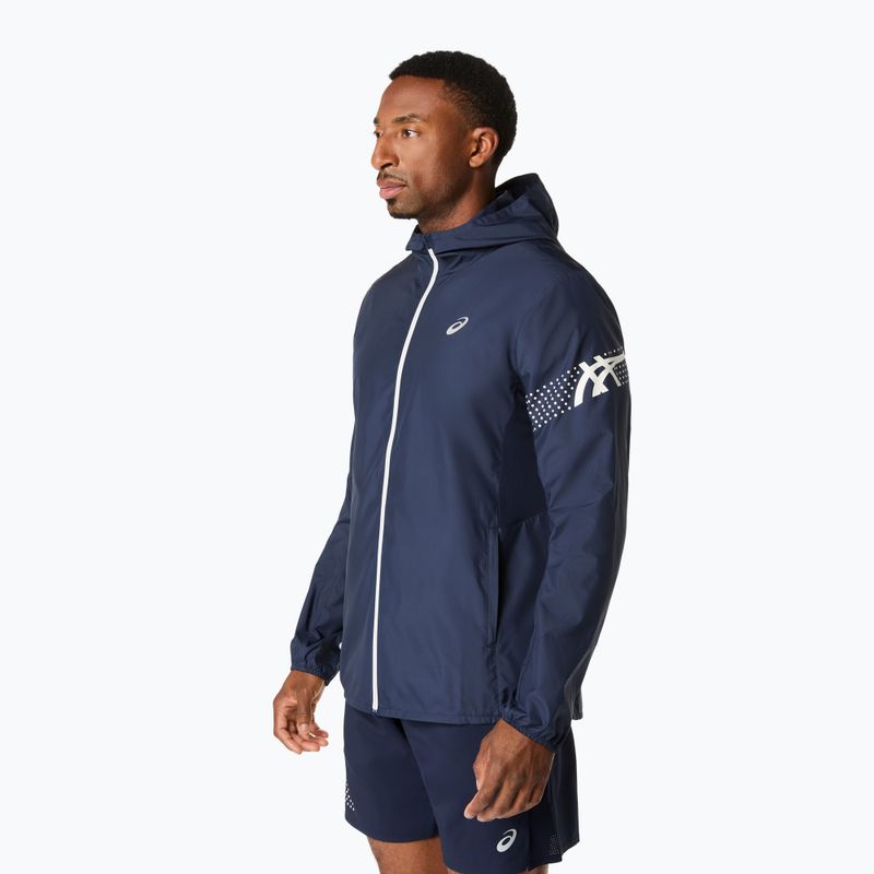 Мъжко яке за бягане ASICS Icon midnight/cream 4