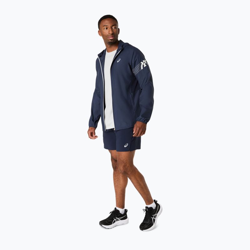 Мъжко яке за бягане ASICS Icon midnight/cream 5