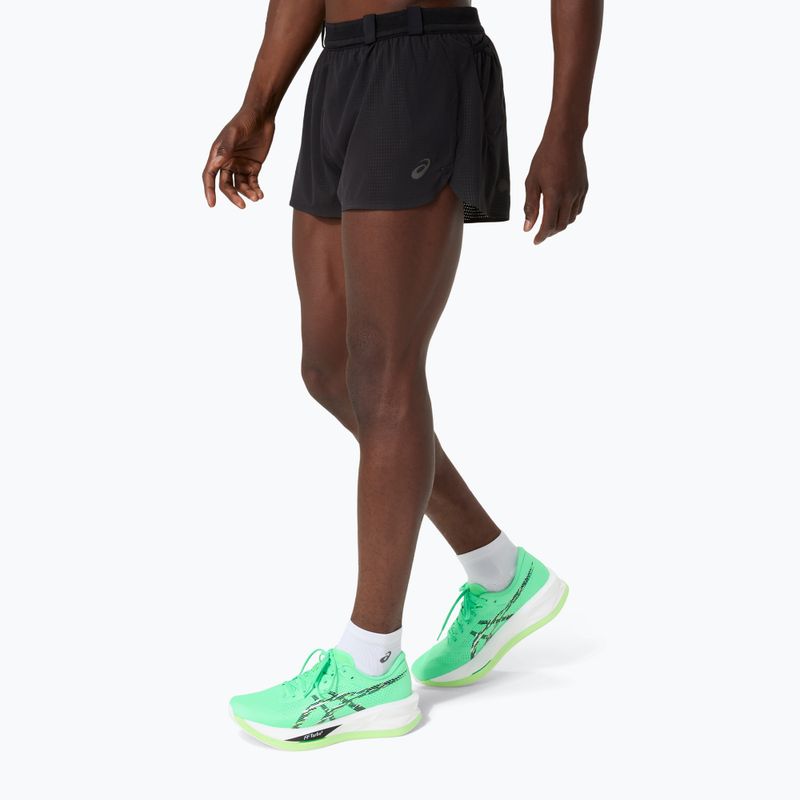 Мъжки шорти за бягане ASICS Metarun Split performance black 4