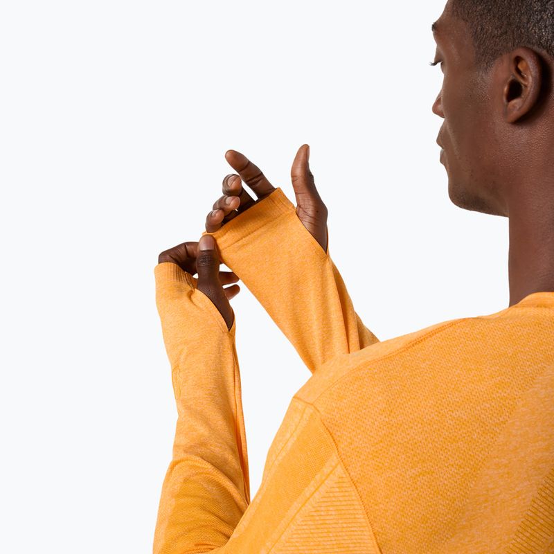 Мъжка блуза с дълъг ръкав за бягане ASICS Road Seamless LS yamabuki 7