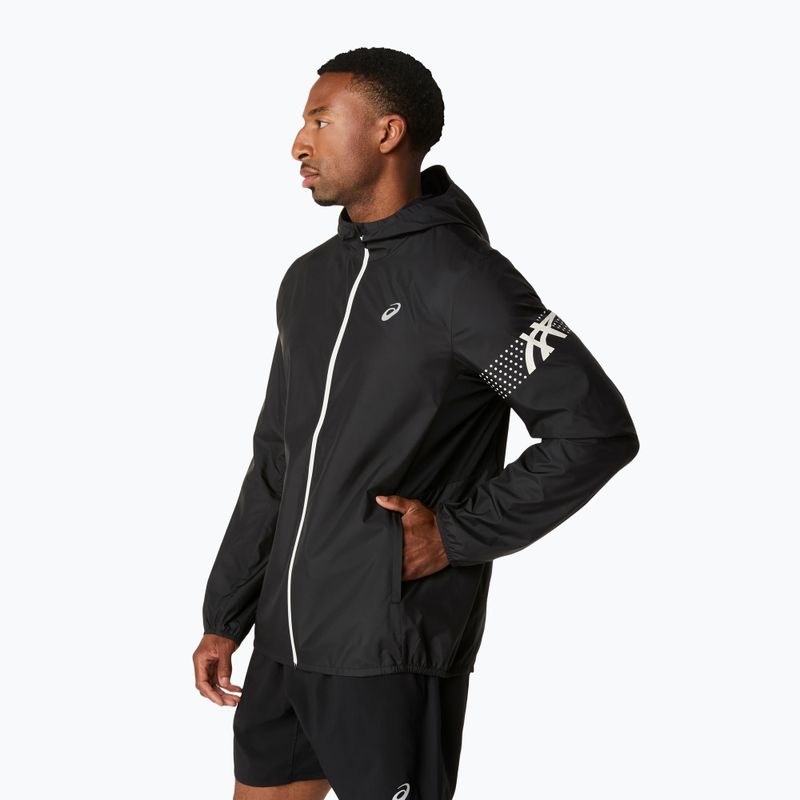 Мъжко яке за бягане ASICS Icon performance black 4