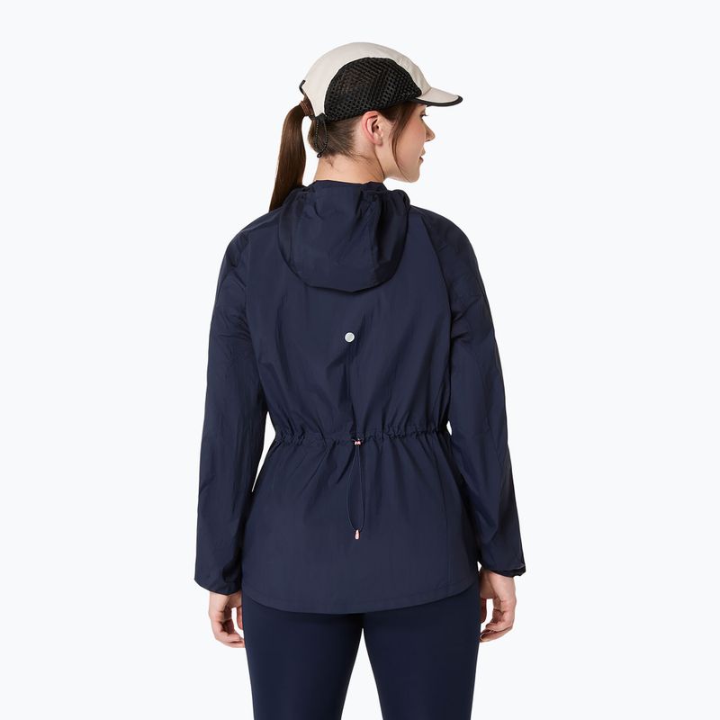 Дамско яке за бягане ASICS Road Packable midnight 3