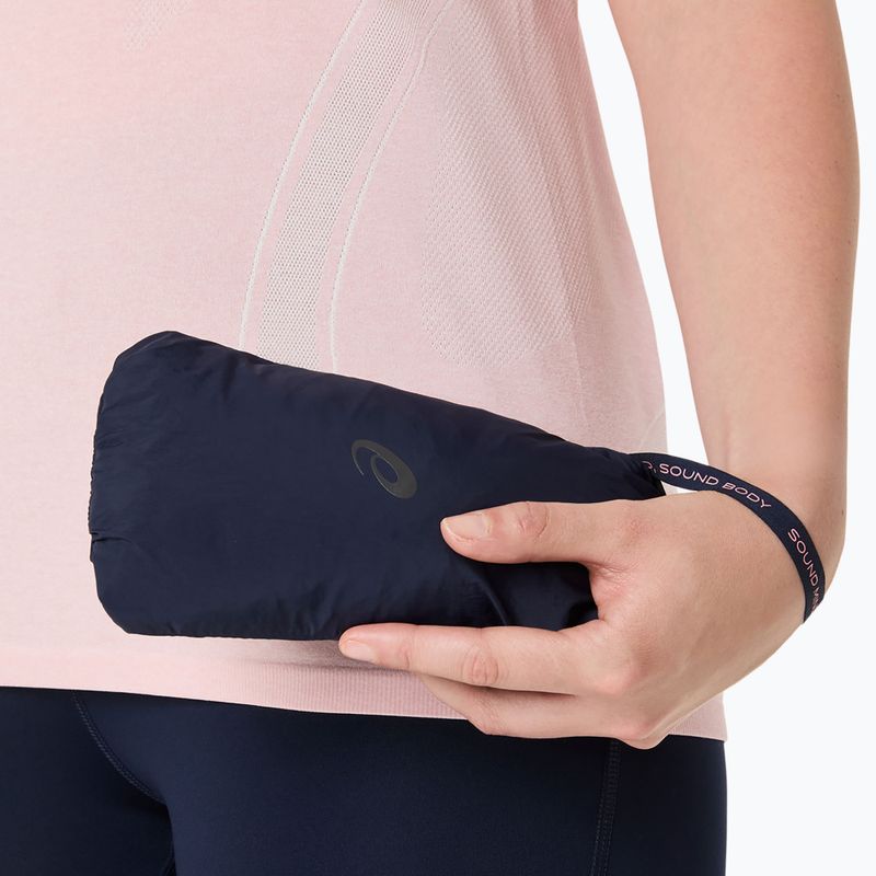 Дамско яке за бягане ASICS Road Packable midnight 9