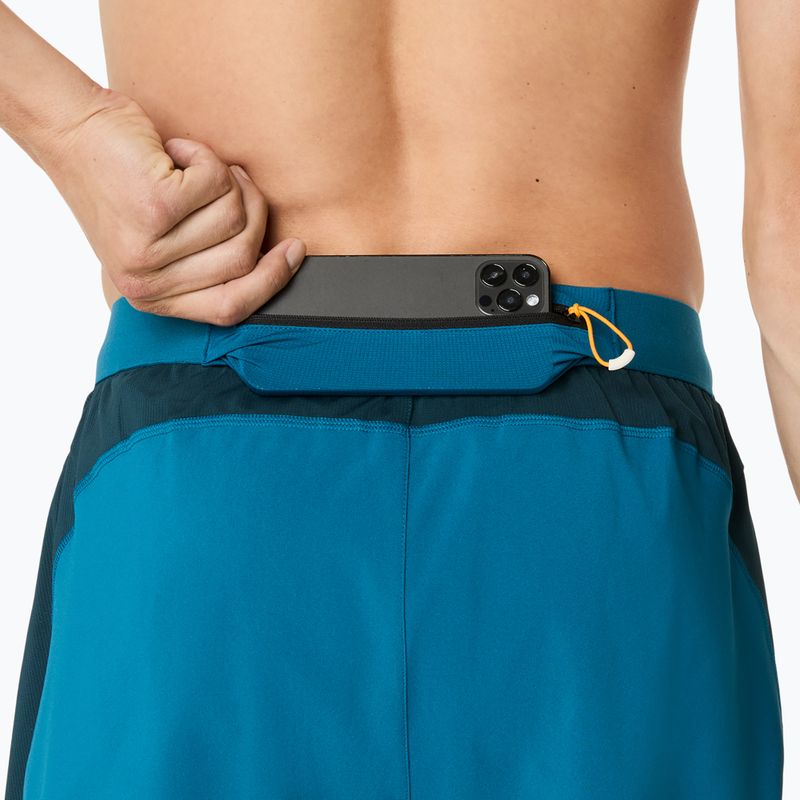 Мъжки шорти за бягане ASICS Road 7IN tranquil teal/dark teal/yamabuki 9