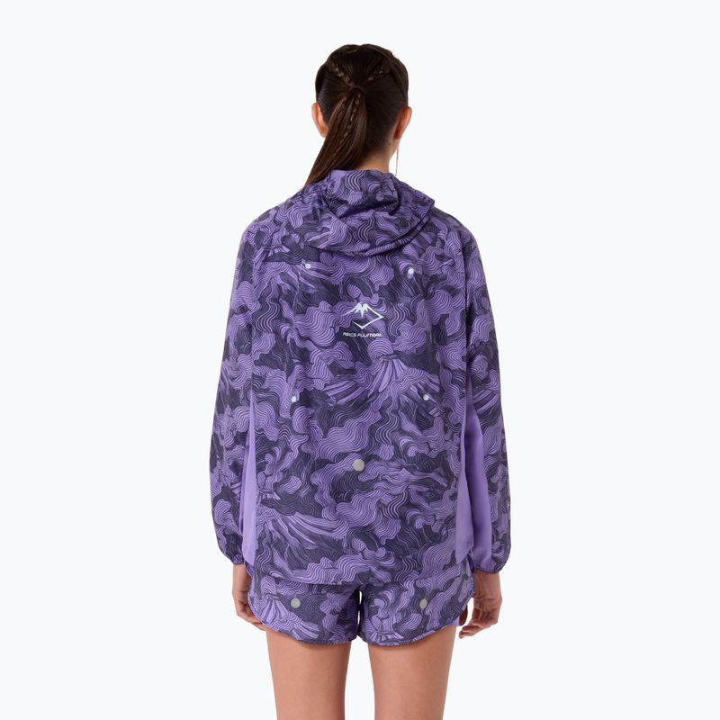 Дамско яке за бягане ASICS Fujitrail packable amethyst 3
