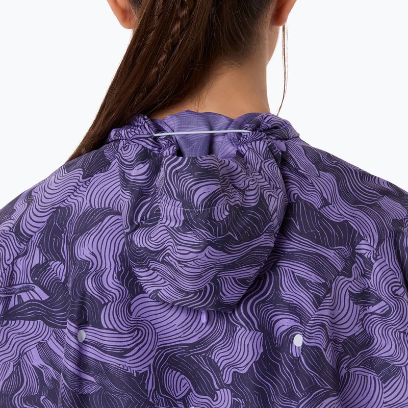 Дамско яке за бягане ASICS Fujitrail packable amethyst 6